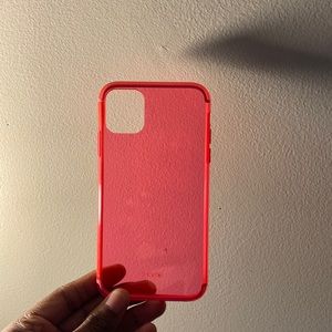 IPHONE 11 ihome neon pink phone case
